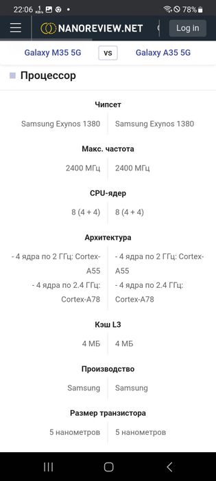 Samsung Galaxy M35 5G  6/128