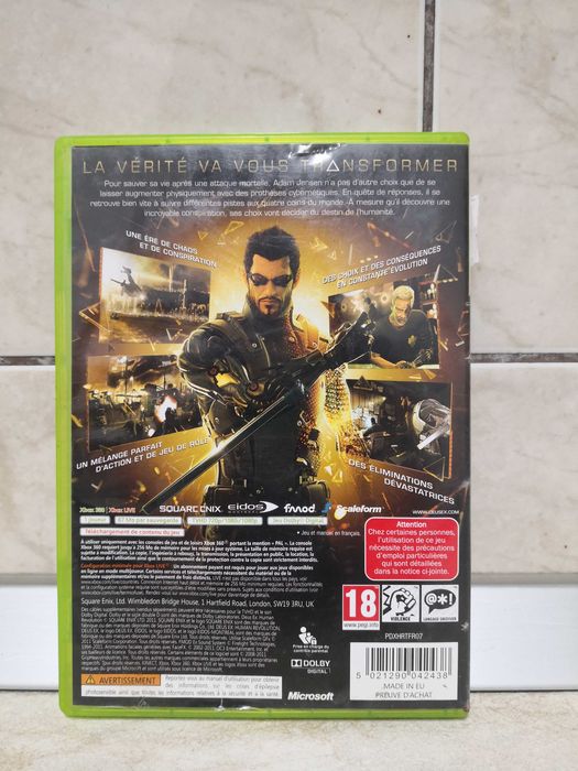 Joc pentru xbox 360,Deus Ex Human Revolution