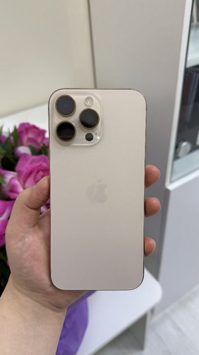 Iphone 16 pro max desert titanium