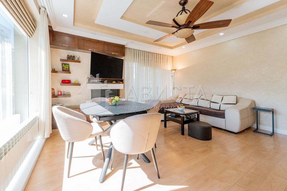 3-стаен в София-Кръстова Вада, обзаведен, готов за нанасяне, с парком