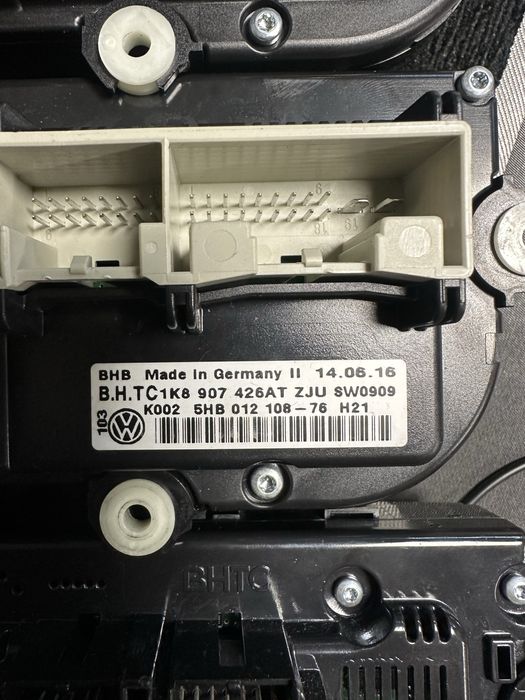 Климатроник управления за VW с функция за печка