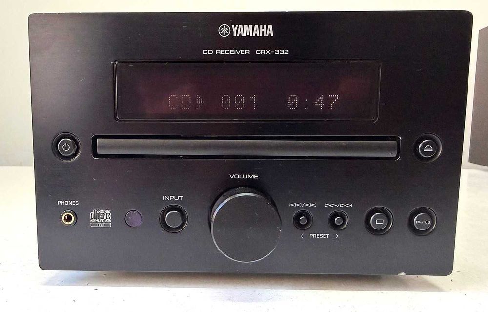 Amplificator Yamaha MCR-332 - PianoCraft cu boxe Black Premium