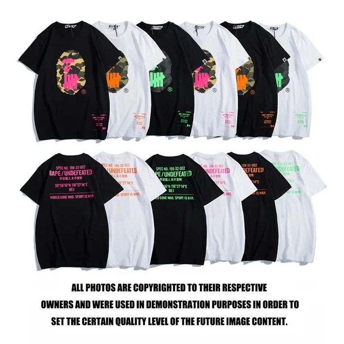 Bape X Undefeated Full Set