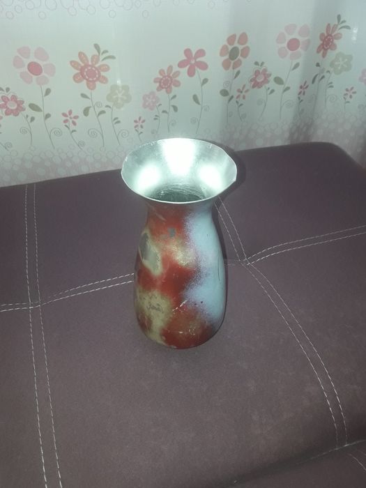 ваза алюминиевая 24 см * 10 см