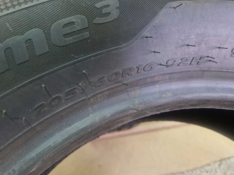 2 Hankook R16 205/60
летни гуми
DOT4123