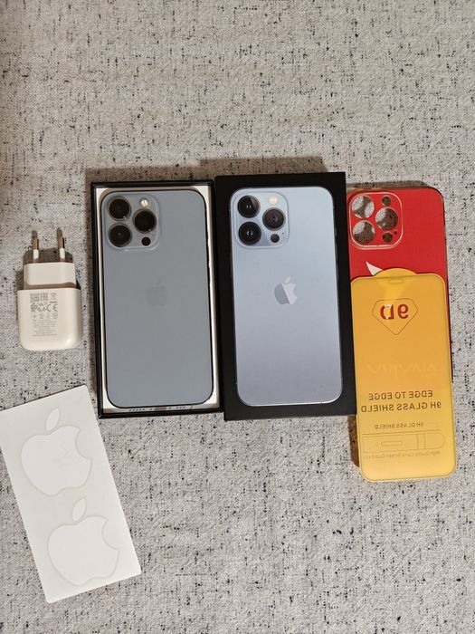 iPhone 13 Pro - 128GB , Sierra Blue - пълен комплект