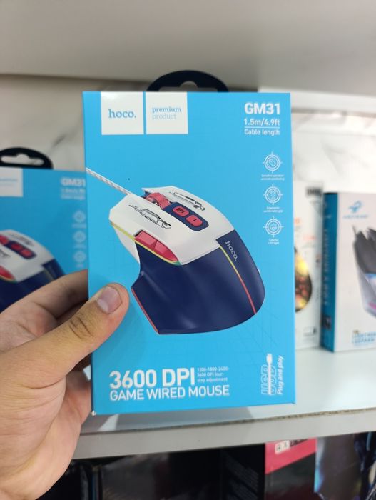 Game Wired Mouse 3600 DPI sotiladi