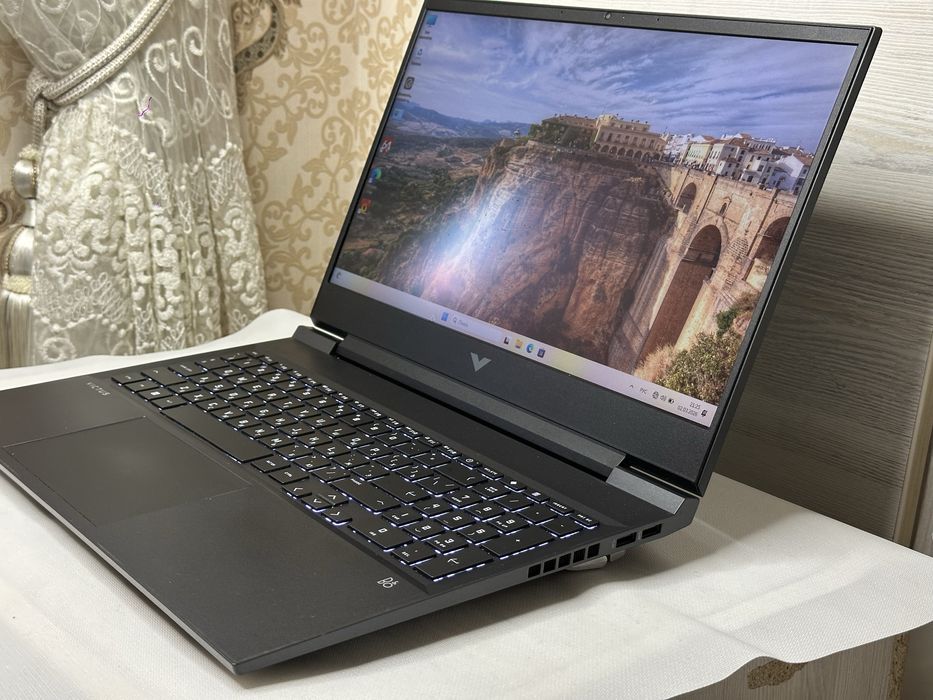 Игровой ноутбук DDR5 HP Victus Gaming Laptop intel Core i5 RTX 3060
