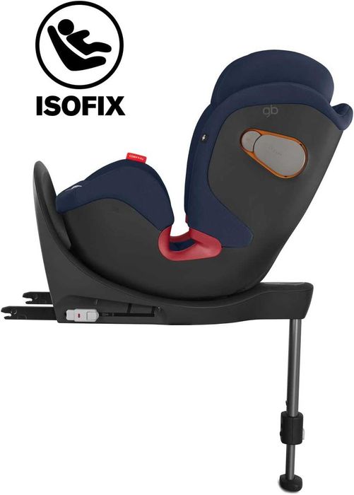 Столче за кола GB Convy-fix 0-25кг / Розово