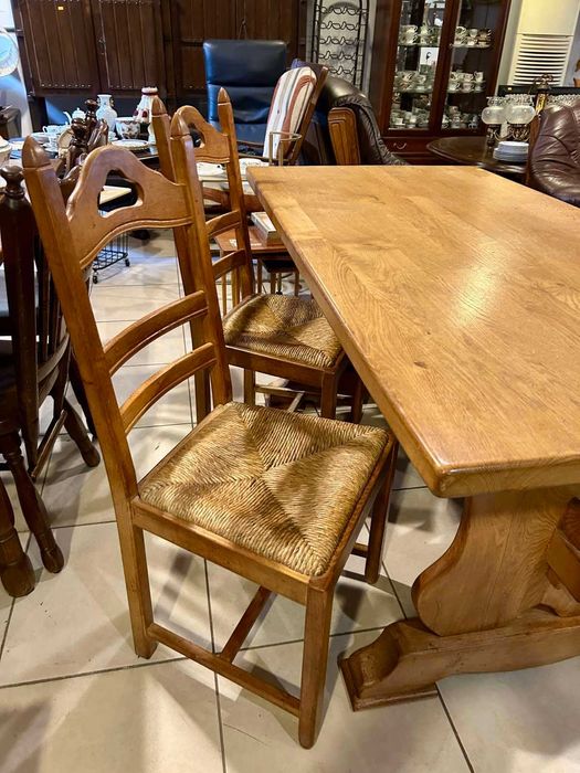 Маса + 4 стола Дъб Холандия