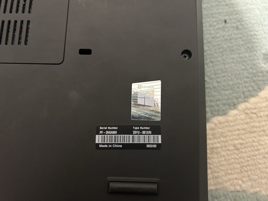 Vand laptop workstation Lenovo Thinkpad  P17 Gen 2 i7