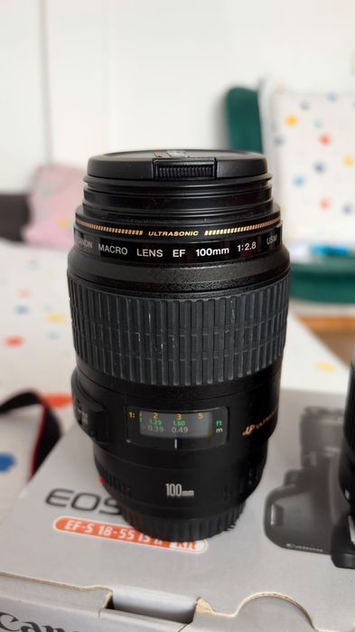 Vând kit Canon pentru începători + macro profesionist