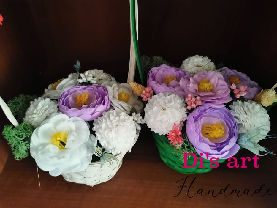 Cosulete flori sapuncu licheni stabilizati