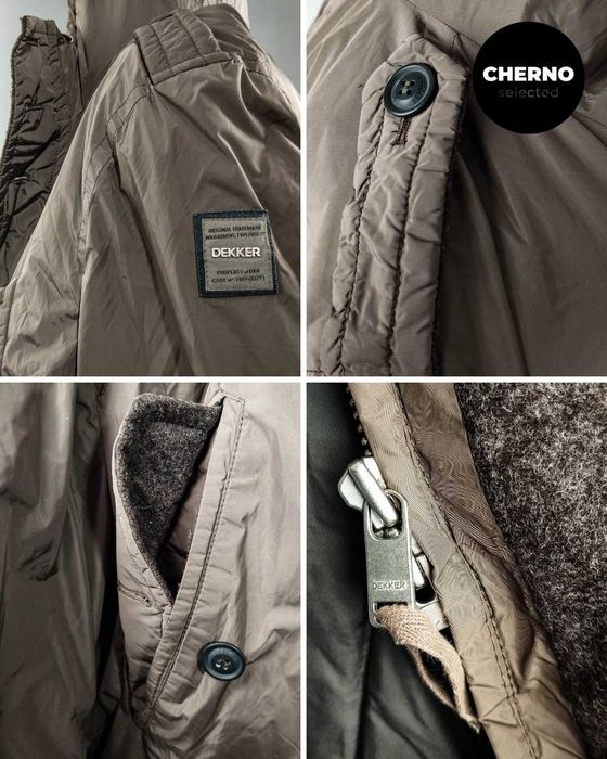 Пухено яке с качулка DEKKER Hooded Goose Down Jacket – Размер XL