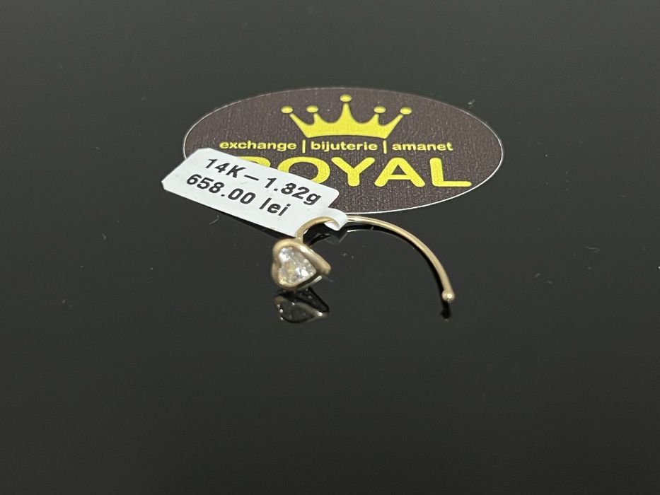 Bijuteria Royal CB : Piercing aur 14K 1,32 grame