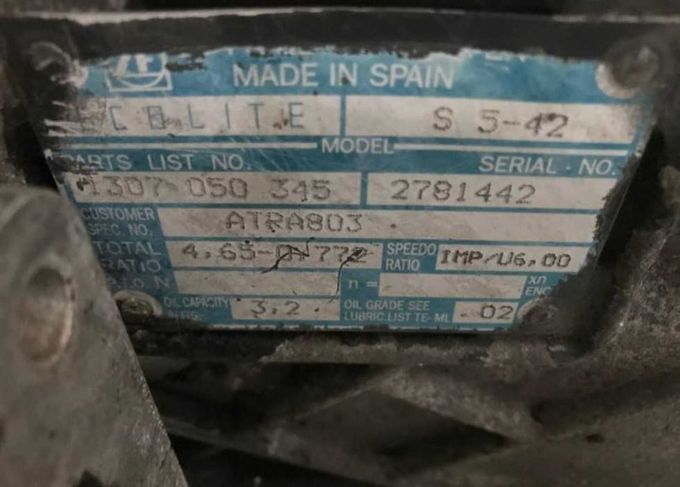 Cutie de viteze ZF S 5-42 camion Iveco - Piese de schimb Iveco