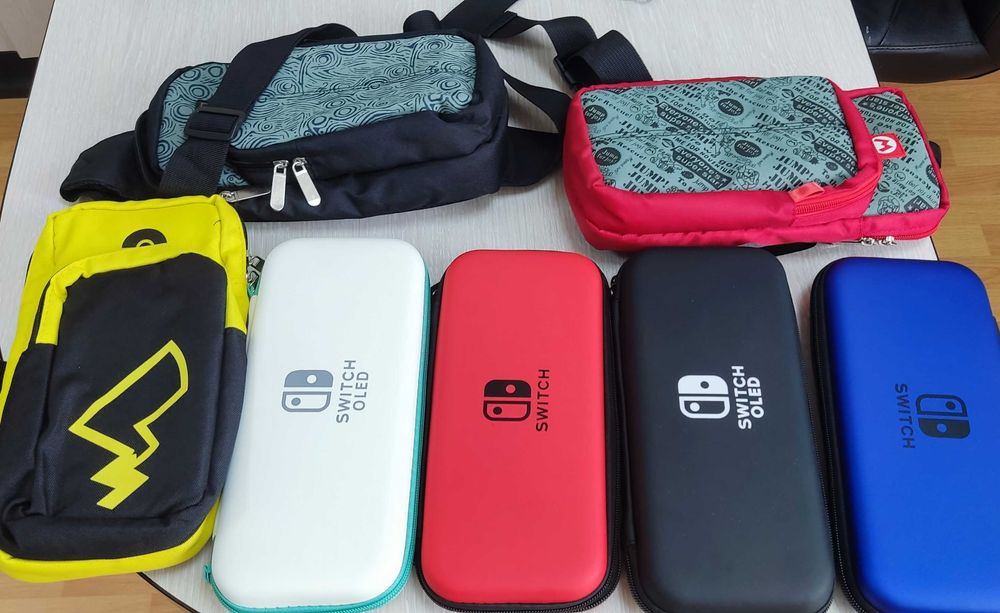 Nintendo Switch Oled прошитый Ultra, SD 256, чехол + сумка.
