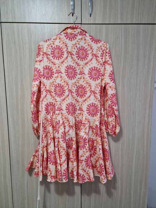 Rochie de vara cu maneca lunga