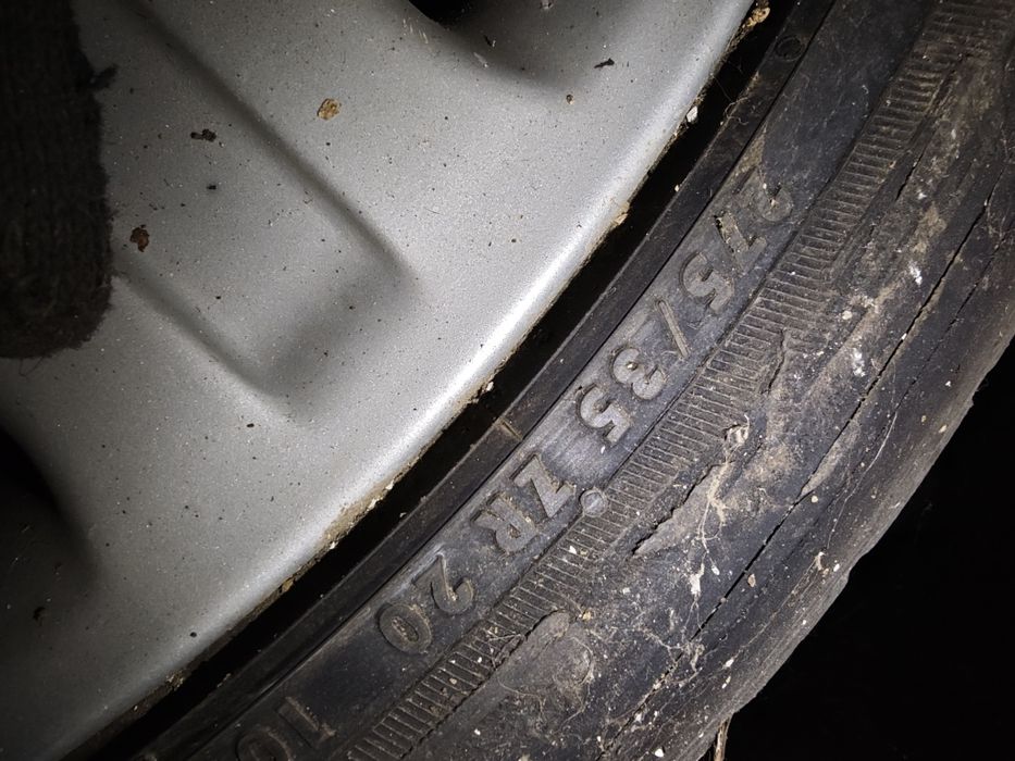 Диски Мерседес R20 разноширокие