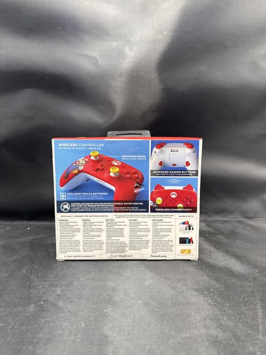 Nintendo Switch Controller Super Mario Red wireless
