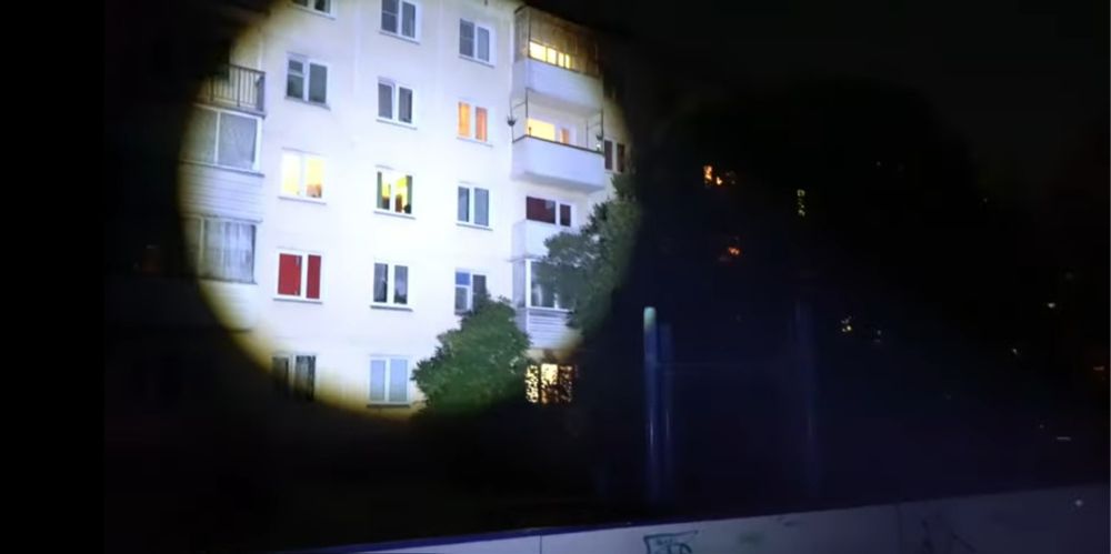 Очень мощный электрофонарь