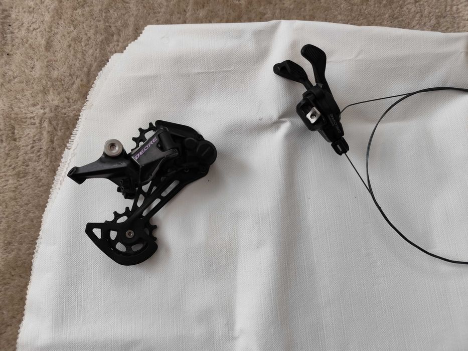 Дерайльор заден Shimano RD-M6100 DEORE SGS 12S и Команда