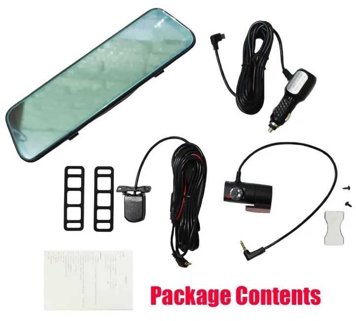 Огледало-Видеорегистратор с 3 камери