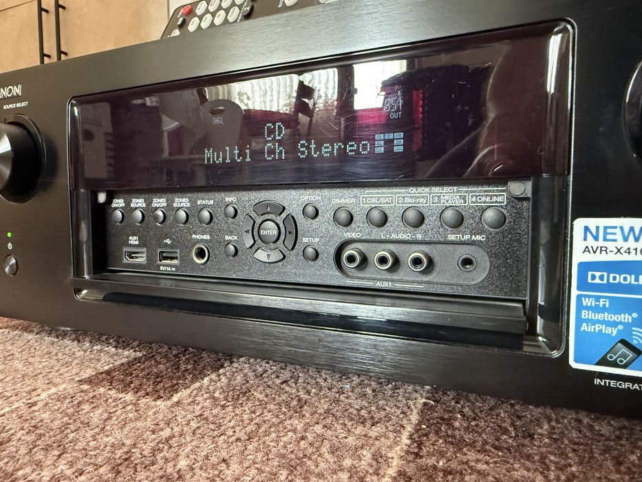Denon AVR-X4100x Bluetooth Wi Fi Dolby Agmos