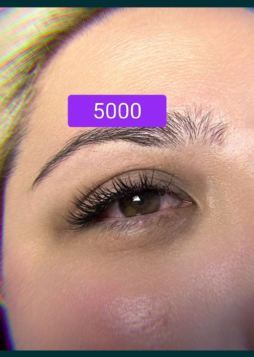 Наращивание ресниц 5000 ТГ