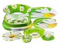 "Luminarc Ромашка 39 предметов" посуда