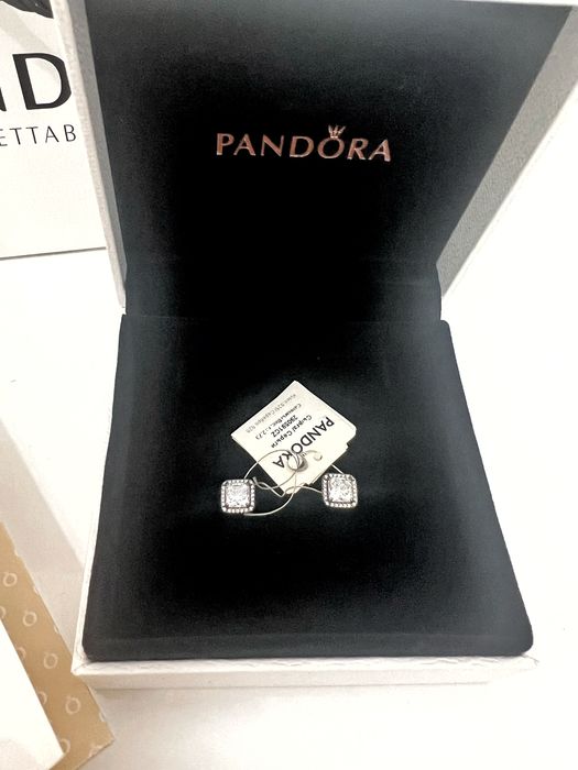 Pandora оригинал новые серьги
