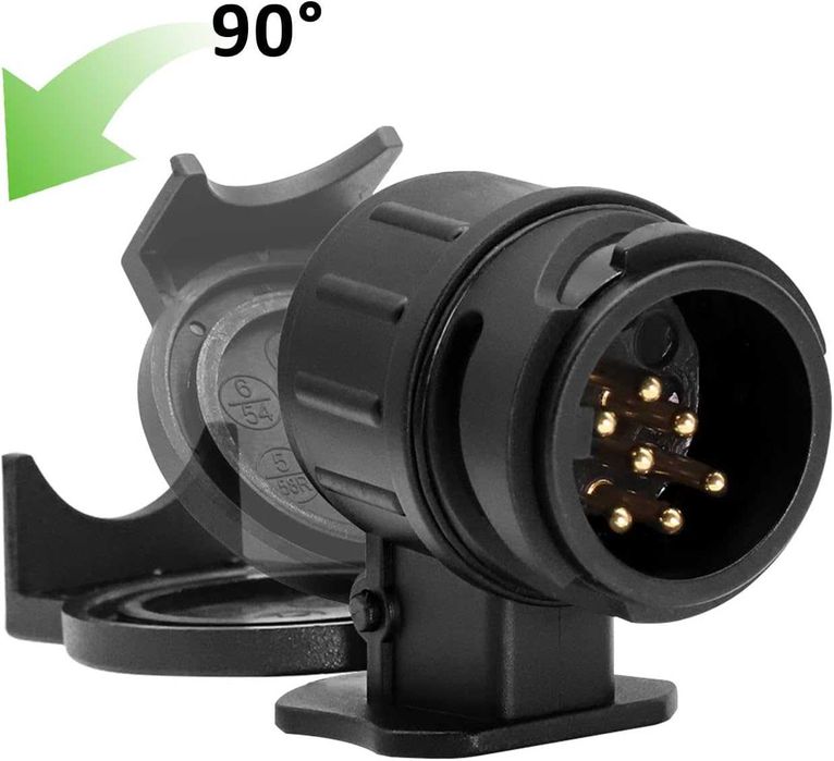 Преходник адаптер за букса за ремарке 13/7 пина 12V