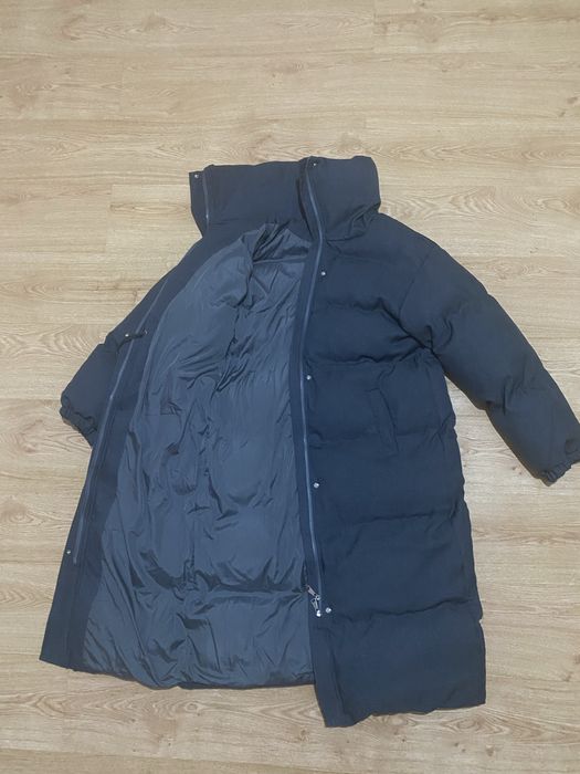 Пуховик новый длинный