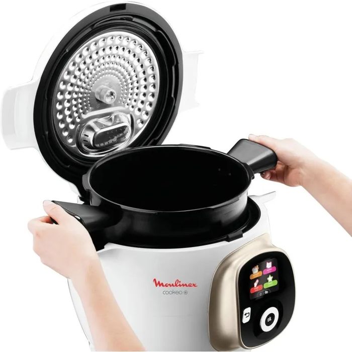 Мултикукър Moulinex Cookeo+ 6L (CE85CA10) 150 Рецепти