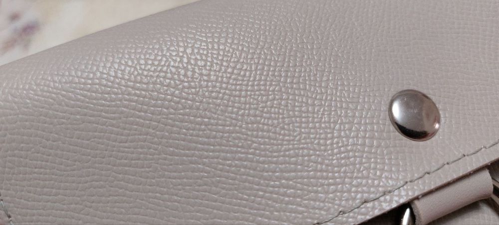 Кожаная мини сумочка