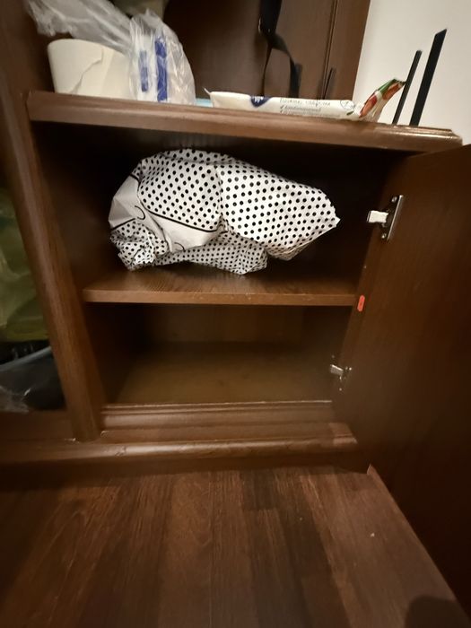 Прихожка деревянная с зеркалом