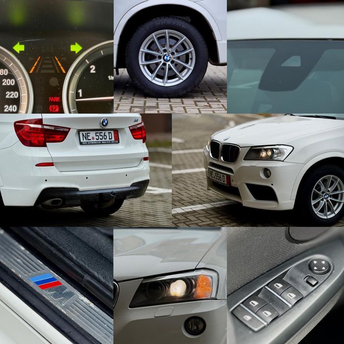 BMW X3 F25 / 2014 / M Pachet INT & EXT / E5 / Automat 8+1 / 184 cai