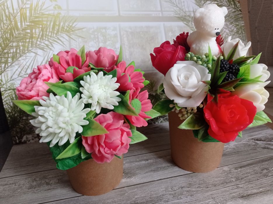 Мыльные букеты в подарок