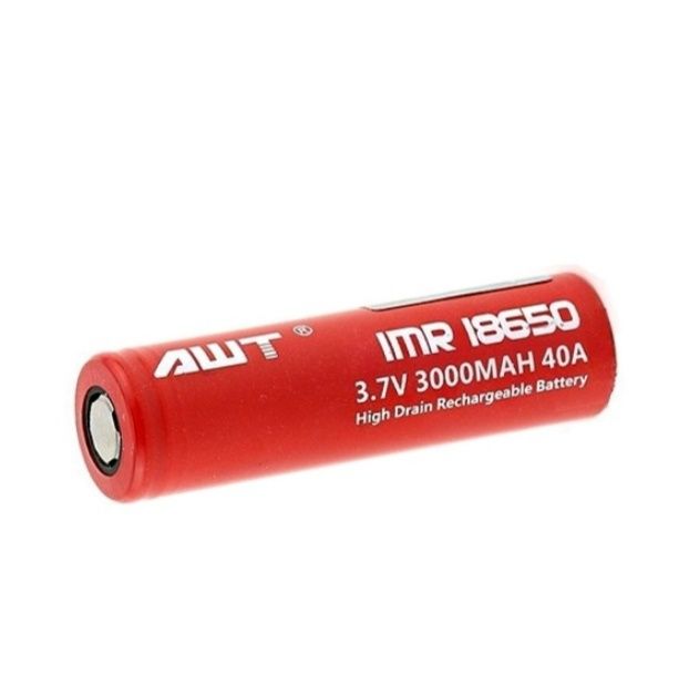 18650 IMR AWT 3000 mah, 3.7V, 40A- батерия за електронна цигара