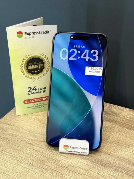 (AG51) Apple iPhone  15 Pro Max b28702 - Garantie 2 ani!