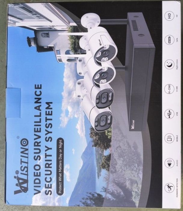 Set camera video, produs nou 4 bucăți