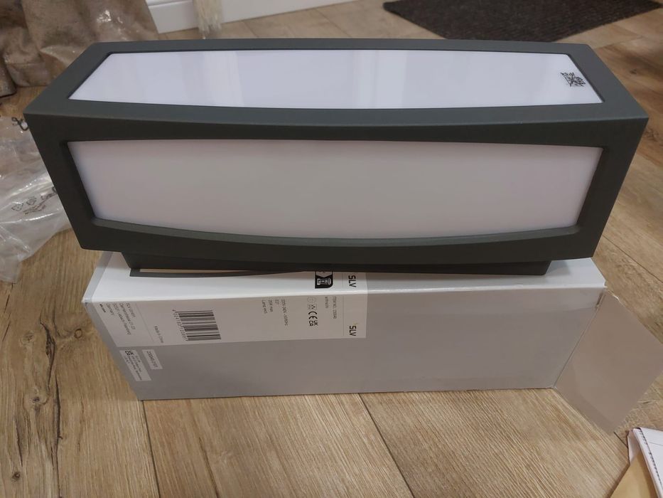 Lampa Exterior SLV Meridian Box,antracit ,E27