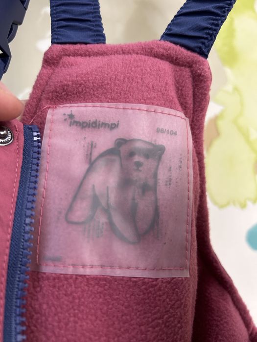 2бр детски зимни гащеризона 86/92 и 110/116см