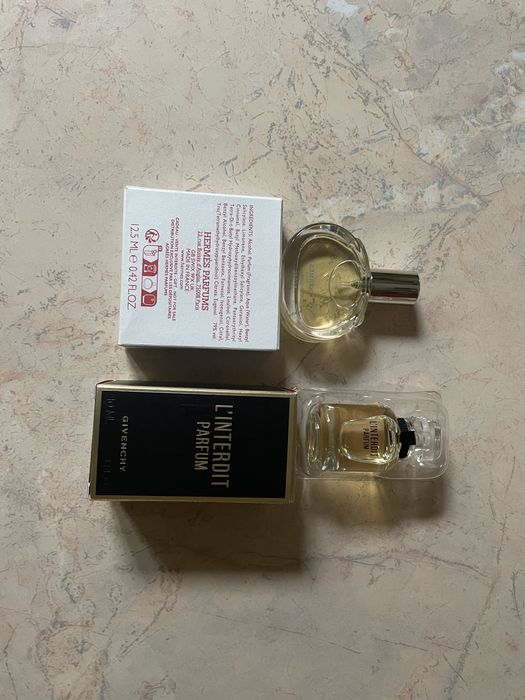 Hermes Barenia si Givenchy L’Interdit