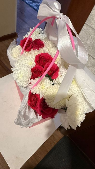 Букет свежий и красивый