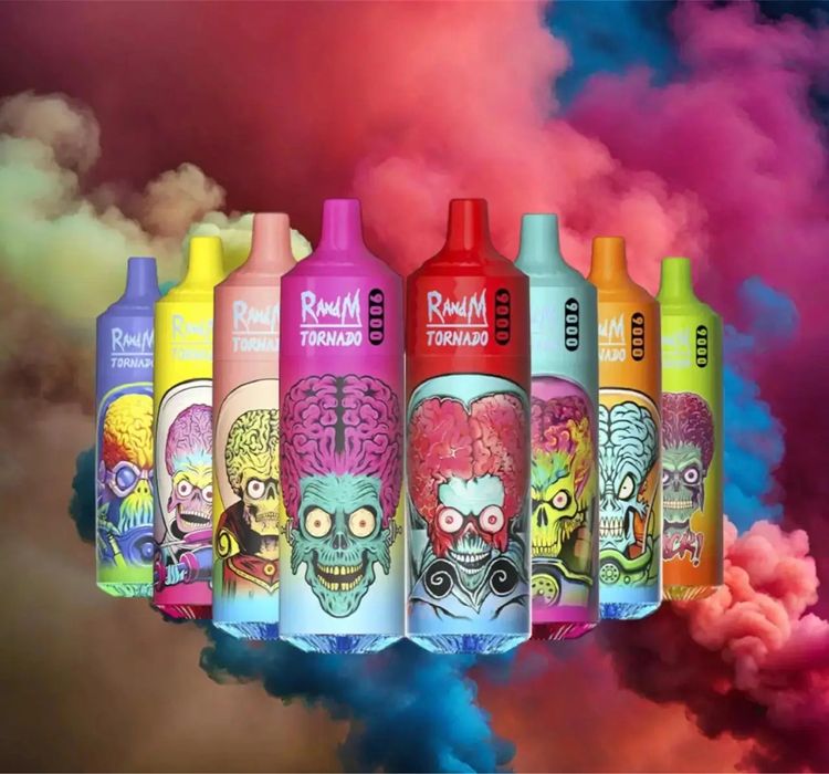 Vape Tornado 9000 Puffs pachet 3 bucati