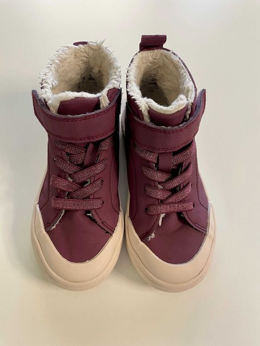 Детски ватирани високи кецове / боти H&M №27, стелка 17.5 cm