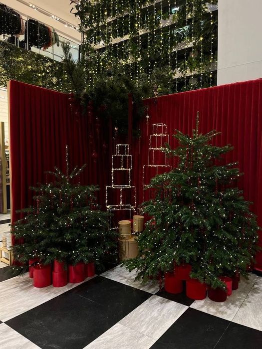 Оформление на Новый год  Фотозона Оформление помещений