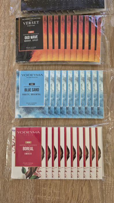 Мъжки / Дамски / Унисекс мини парфюмчета по 10 броя в опаковка - 1,2 ml.