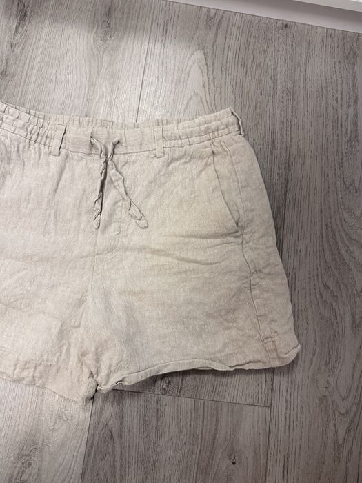 мъжки Къси гащи 100% лен  Zara Зара 32 номер